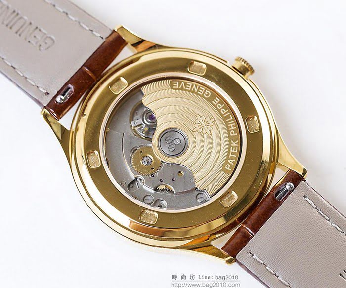 百達翡麗PATEK PHILPPE LS精品 經典款 原裝進口9015機芯 藍寶石鏡面 超薄 男士腕表  wssb4612